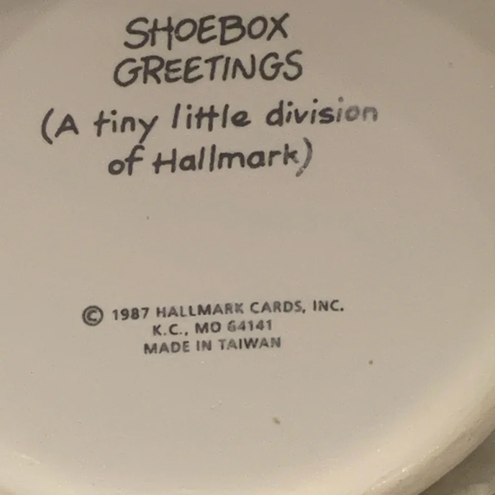 Hallmark 1987 vtg